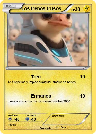 Pokemon Los trenos trusos