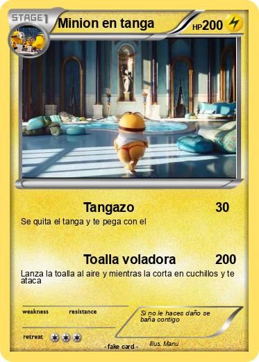 Pokemon Minion en tanga