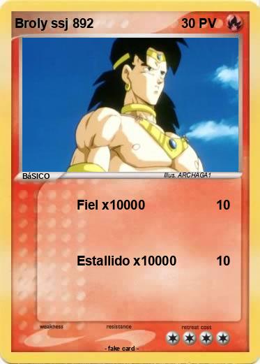 Pokemon Broly ssj 892