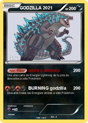 Pokemon GODZILLA 2021