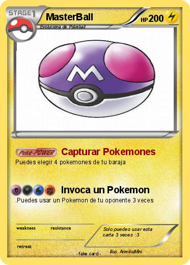 Pokemon MasterBall