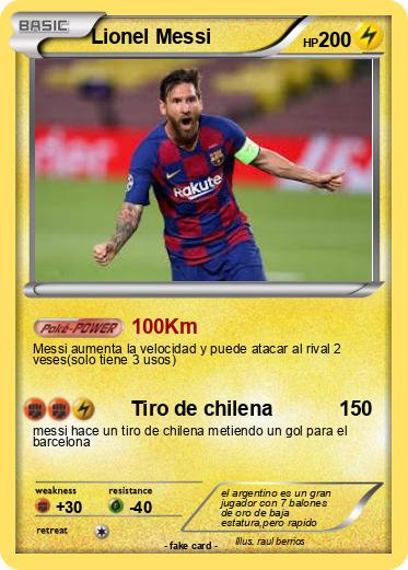 Pokemon Lionel Messi