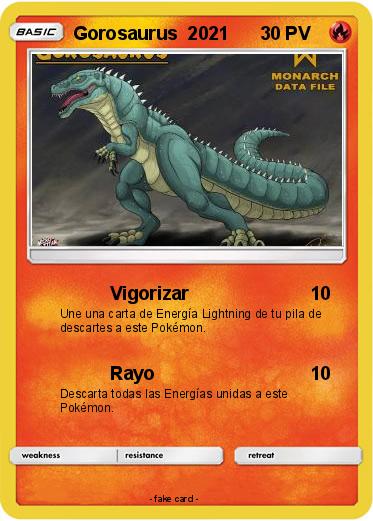 Pokemon Gorosaurus  2021