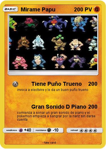 Pokemon Mirame Papu