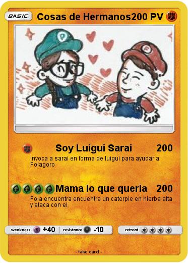 Pokemon Cosas de Hermanos
