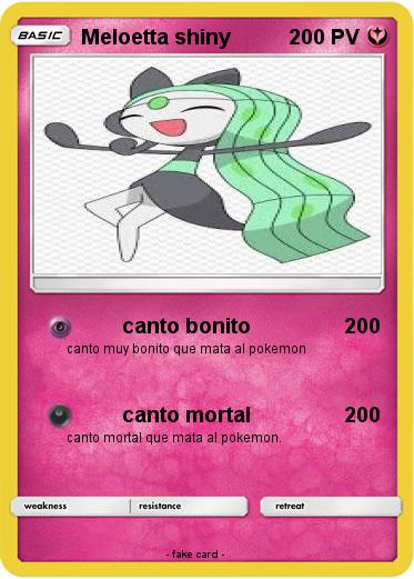 Pokemon Meloetta shiny