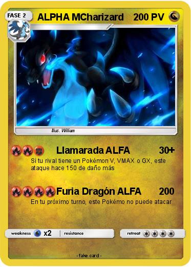 Pokemon ALPHA MCharizard
