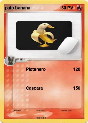 Pokemon pato banana