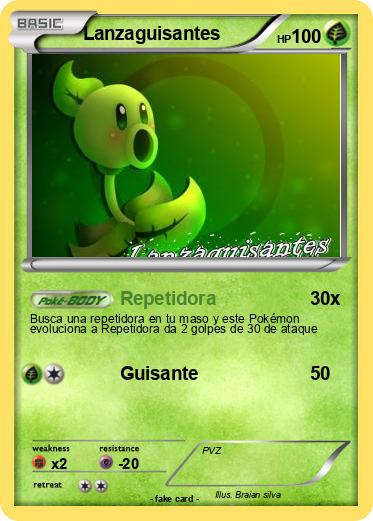 Pokemon Lanzaguisantes