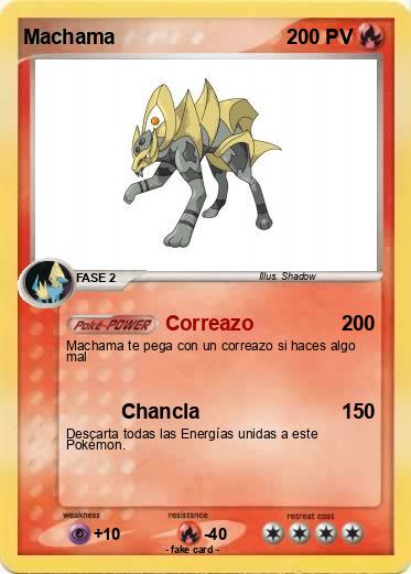 Pokemon Machama