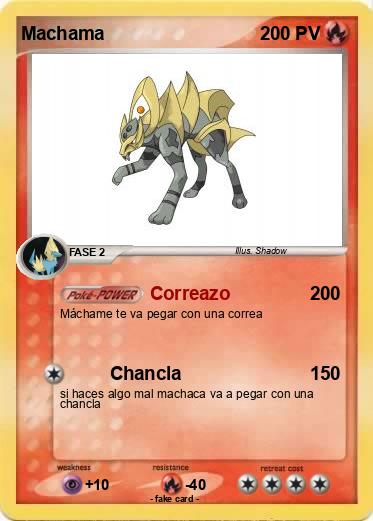 Pokemon Machama