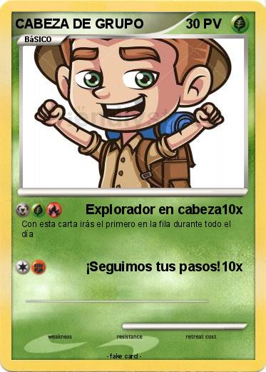 Pokemon CABEZA DE GRUPO