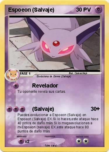 Pokemon Espoeon (Salvaje)