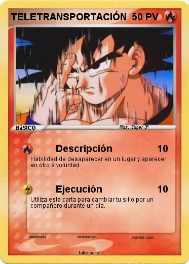 Pokemon TELETRANSPORTACIÓN
