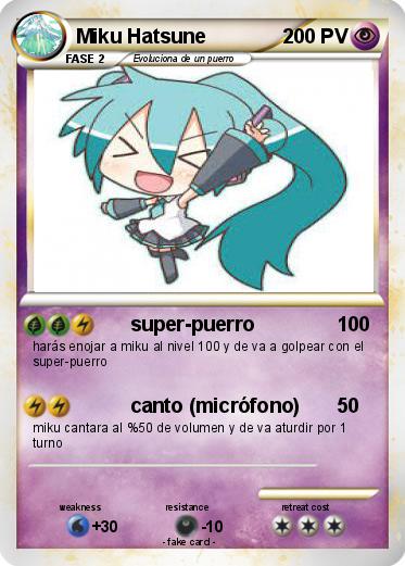 Pokemon Miku Hatsune