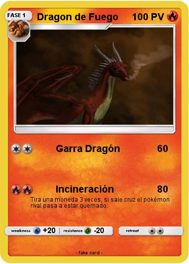 Pokemon Dragon de Fuego