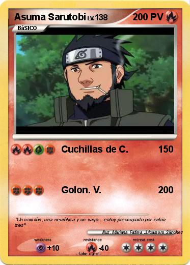Pokemon Asuma Sarutobi