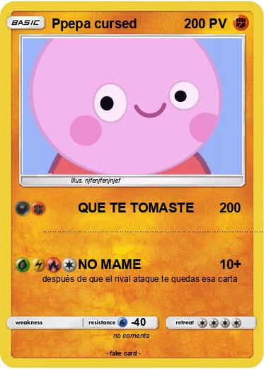Pokemon Ppepa cursed