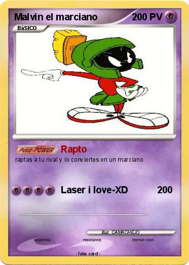 Pokemon Malvin el marciano
