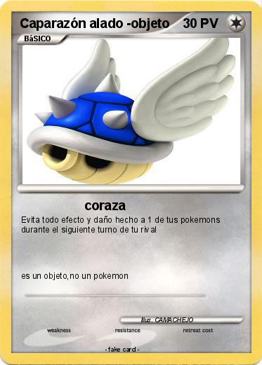Pokemon Caparazón alado -objeto