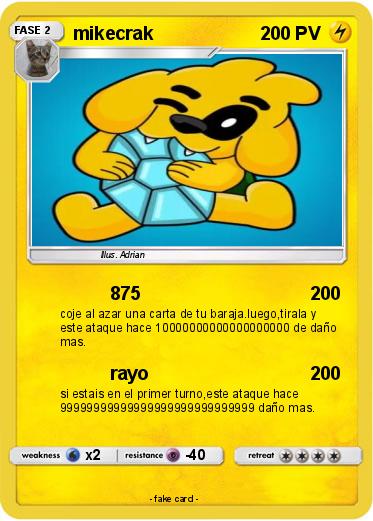 Pokemon mikecrak