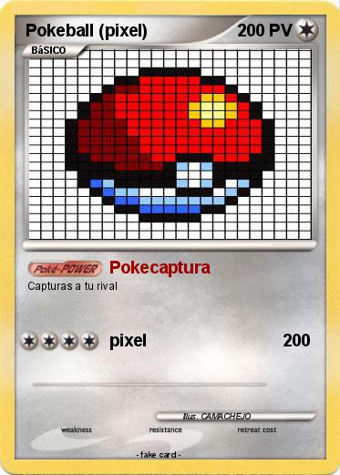 Pokemon Pokeball (pixel)