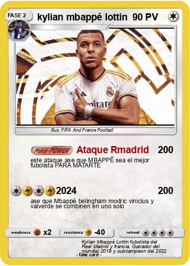 Pokemon kylian mbappé lottin