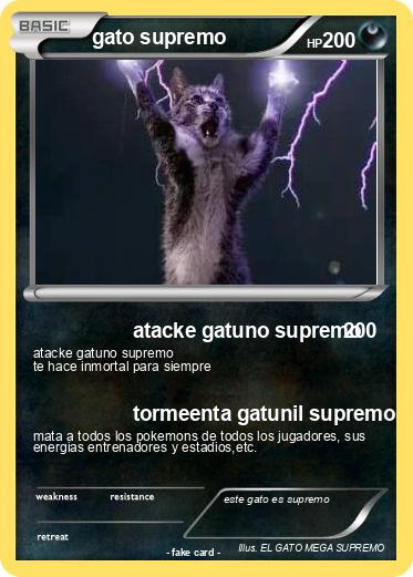 Pokemon gato supremo