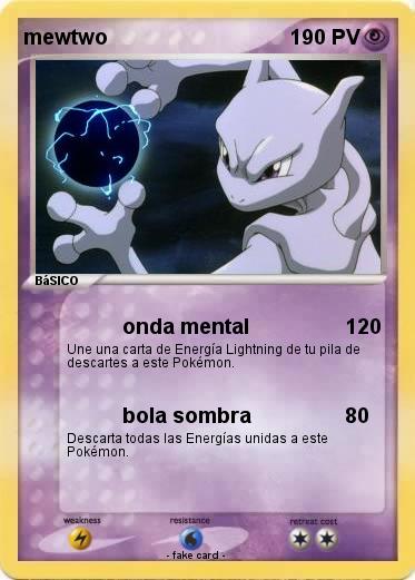 Pokemon mewtwo