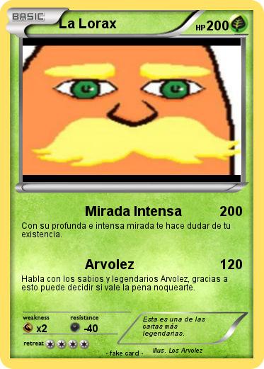 Pokemon La Lorax