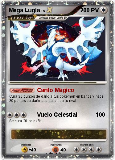 Pokemon Mega Lugia