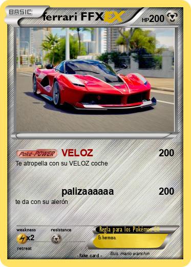 Pokemon ferrari FFX