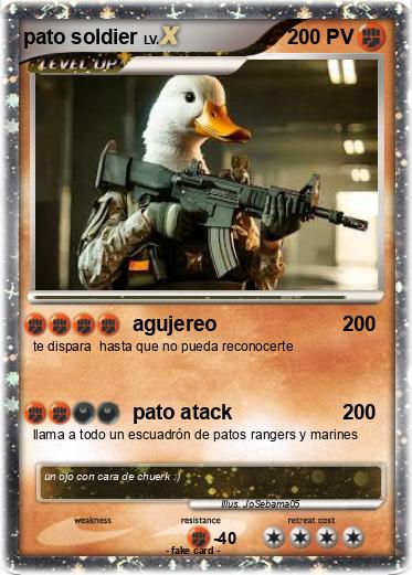 Pokemon pato soldier
