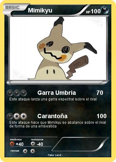 Pokemon Mimikyu