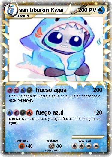 Pokemon san tiburón Kwai