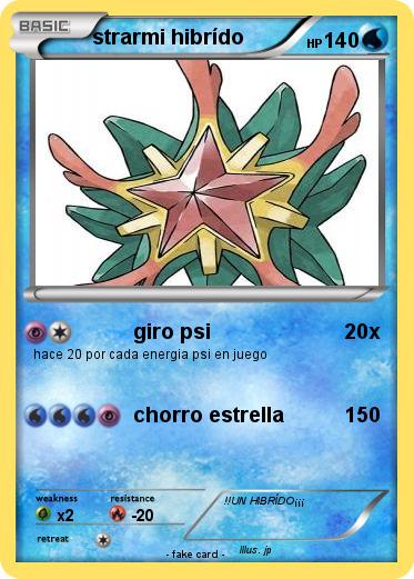 Pokemon strarmi hibrído