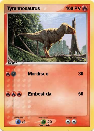Pokemon Tyrannosaurus