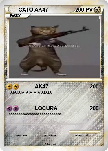 Pokemon GATO AK47