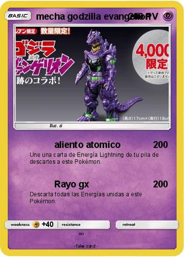 Pokemon mecha godzilla evangelion