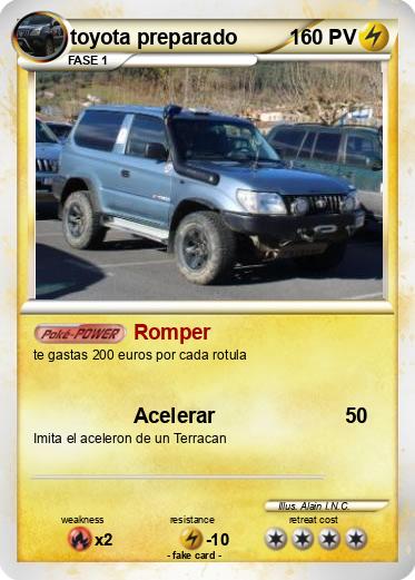 Pokemon toyota preparado