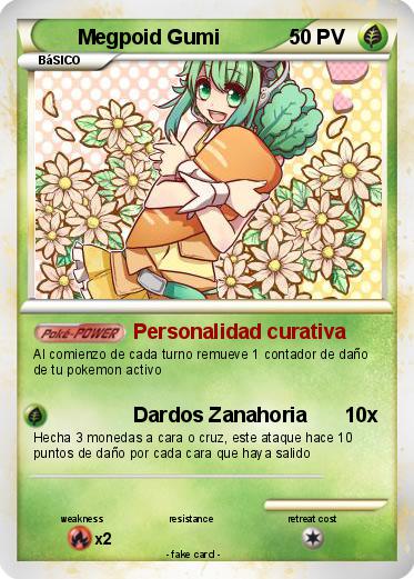 Pokemon Megpoid Gumi