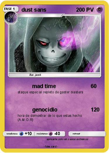 Pokemon dust sans
