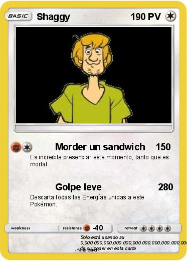 Pokemon Shaggy