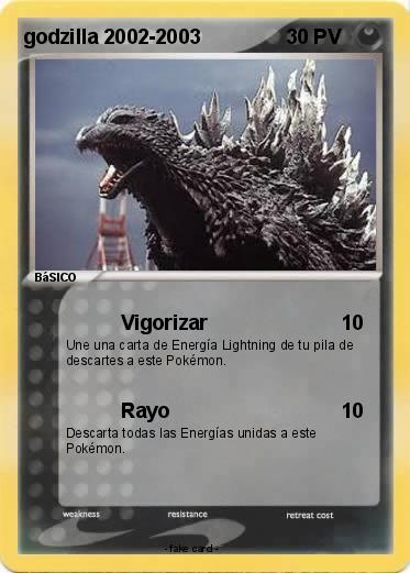 Pokemon godzilla 2002-2003