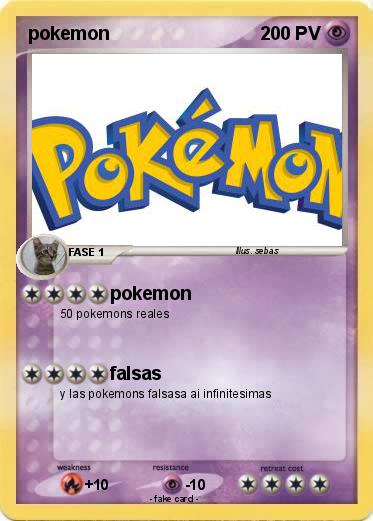 Pokemon pokemon