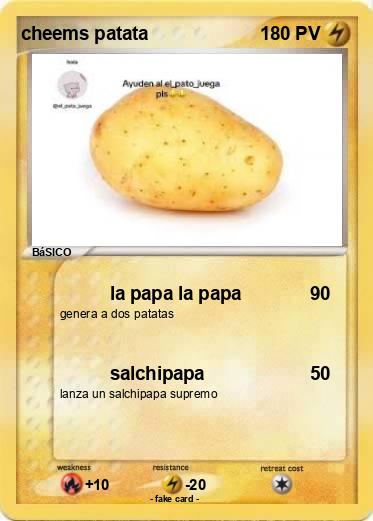 Pokemon cheems patata