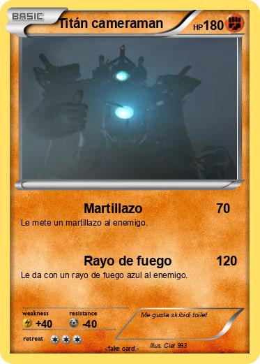 Pokemon Titán cameraman