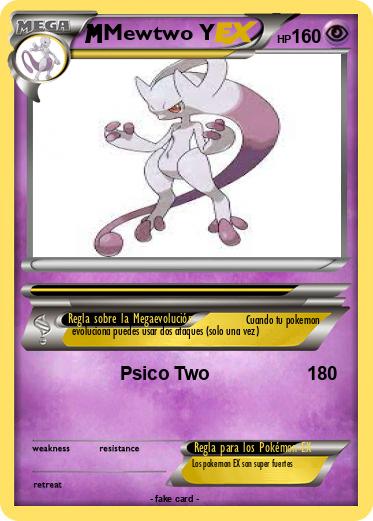 Pokemon Mewtwo Y