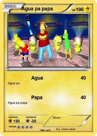 Pokemon Agua pa papa