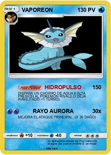 Pokemon VAPOREON